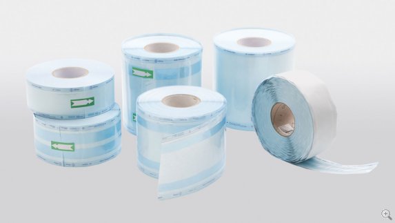 Klicken Sie für eine größere Ansicht auf das Bild. Sterilisationsrollen